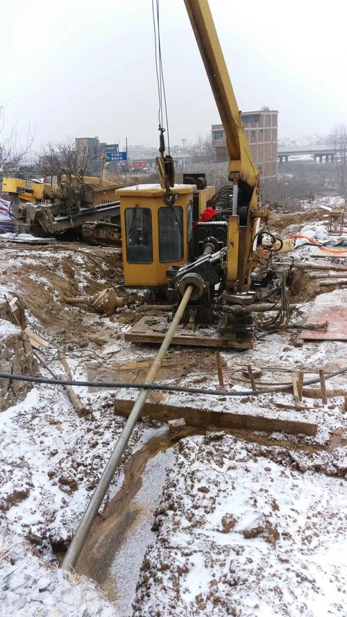 冬季施工|工程案例|洛阳典牛市政工程有限公司